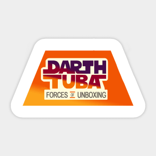 Darth Tuba Forces of Destiny Parody card Sticker